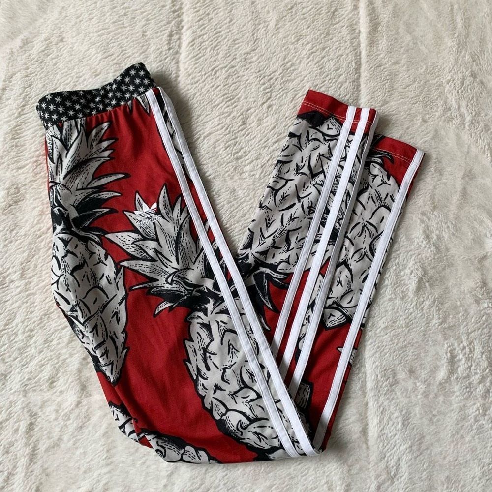 Adidas Pants & Jumpsuits Adidas X Farm Rio Pineapple Leggings